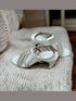 Womens Solid White Heels